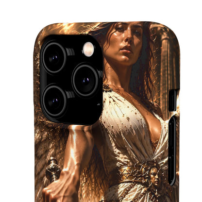 Warrior Goddess Phone Case — Fantasy Art Snap Case