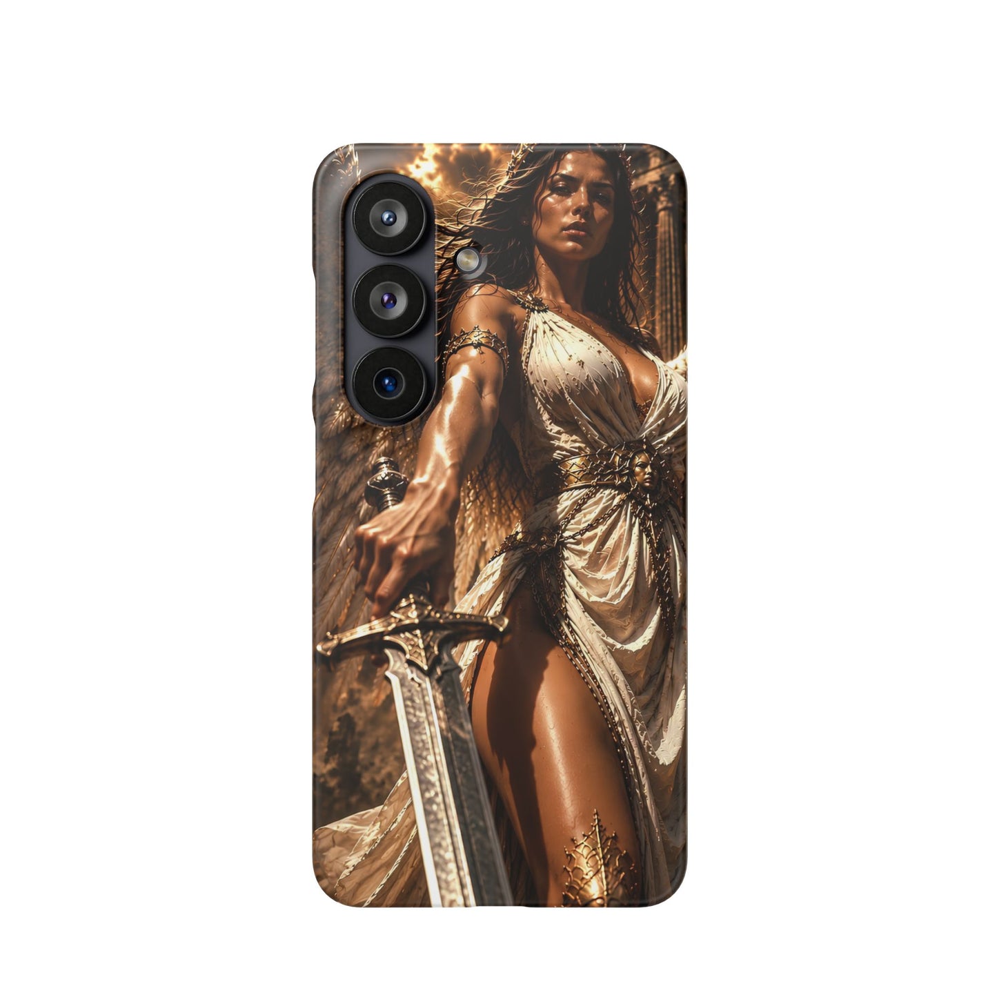 Warrior Goddess Phone Case — Fantasy Art Snap Case