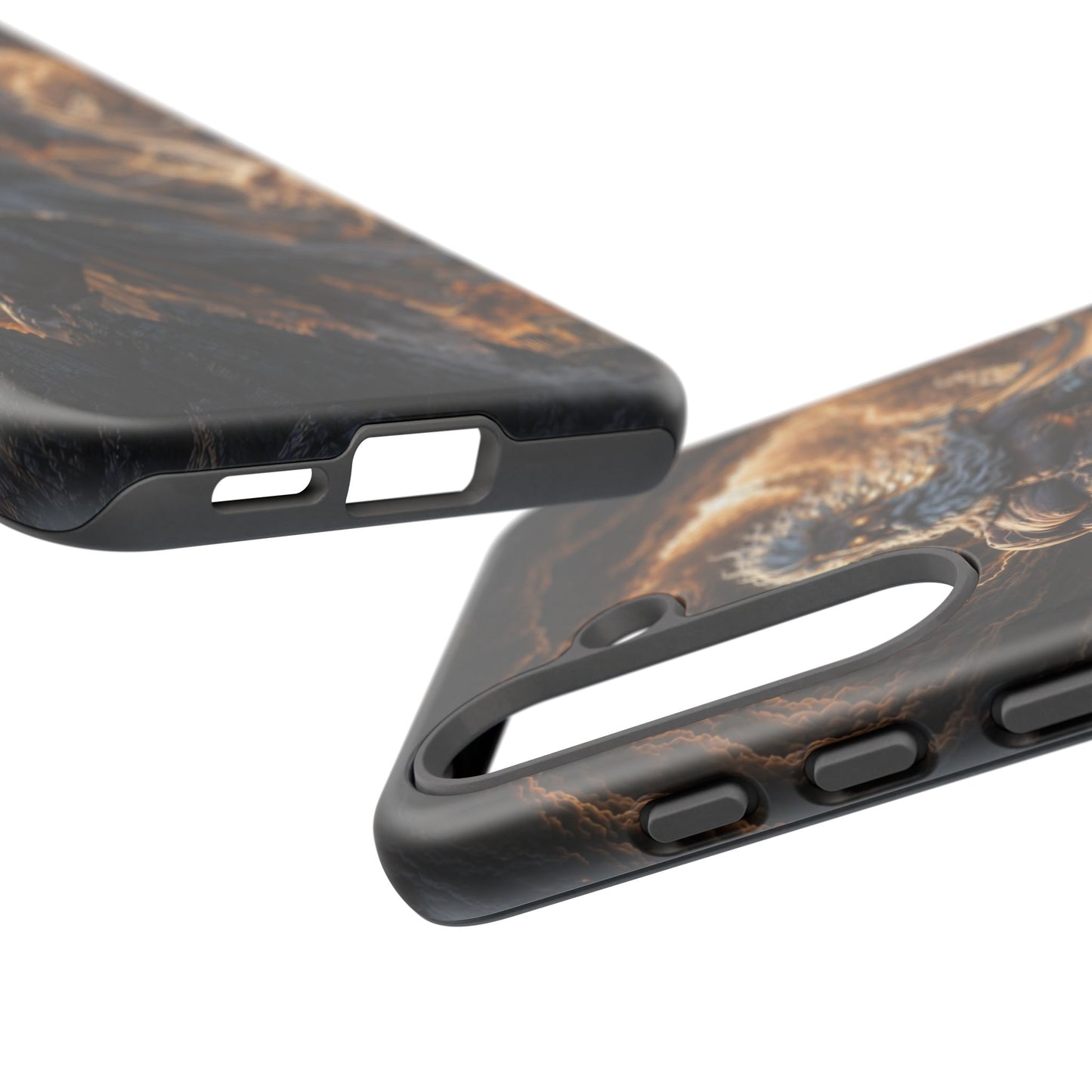 Mythic Thunder God Phone Case — Lightning Warrior Tough Protective Cover