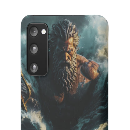 poseidon God Phone Case – Mythic Triton Ocean iPhone Snap Case