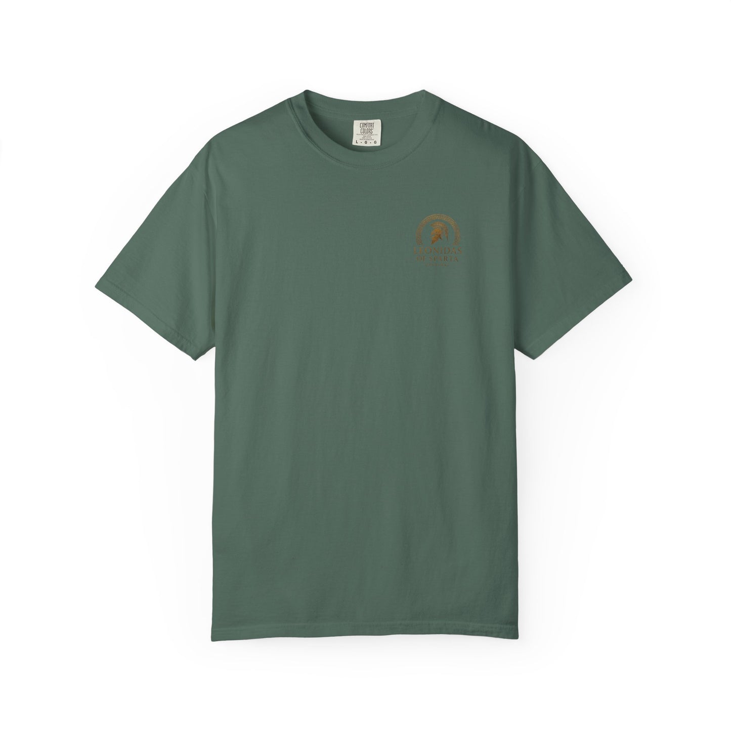 Lion vs Spartan Lightning Graphic T-Shirt