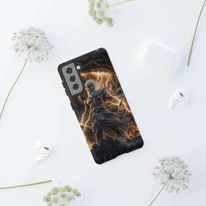 Mythic Thunder God Phone Case — Lightning Warrior Tough Protective Cover