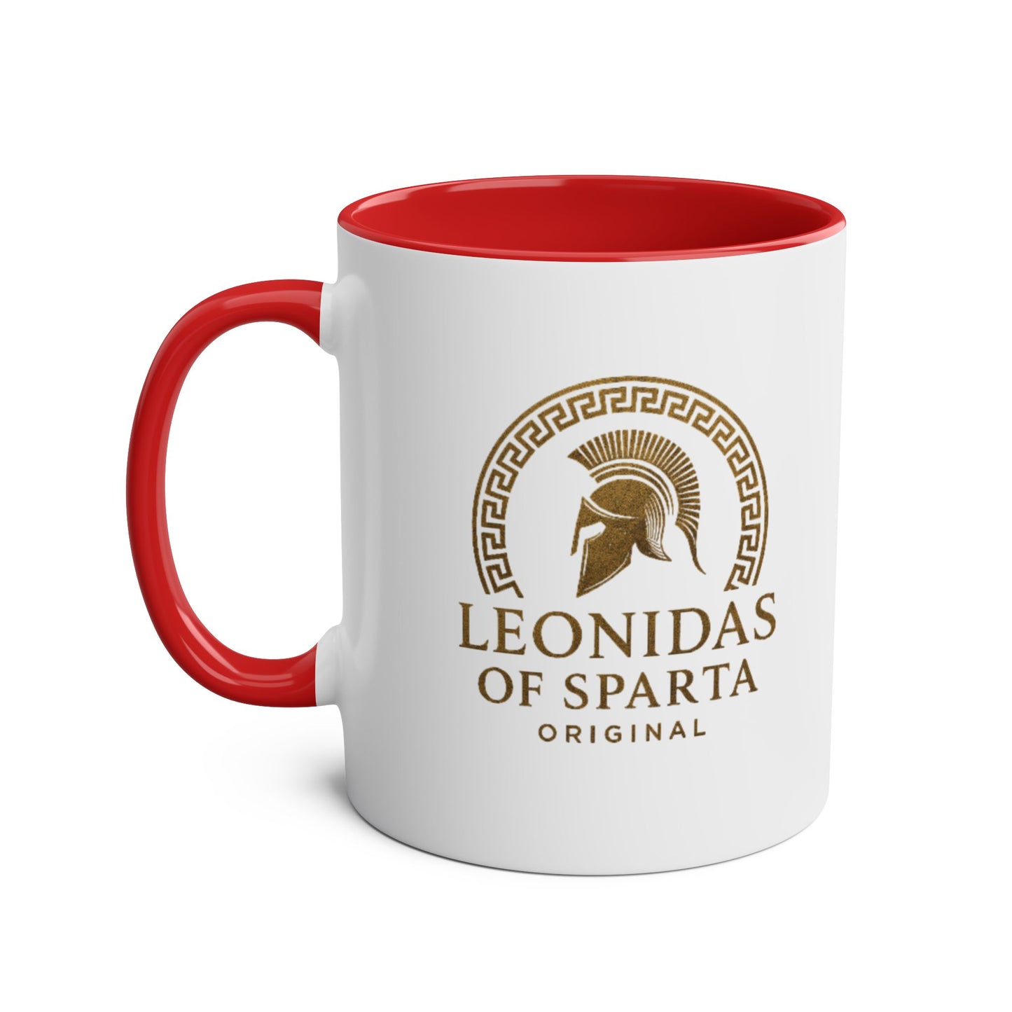 Leonidas Lion Roar Mug — Two-Tone 11oz Coffee Cup