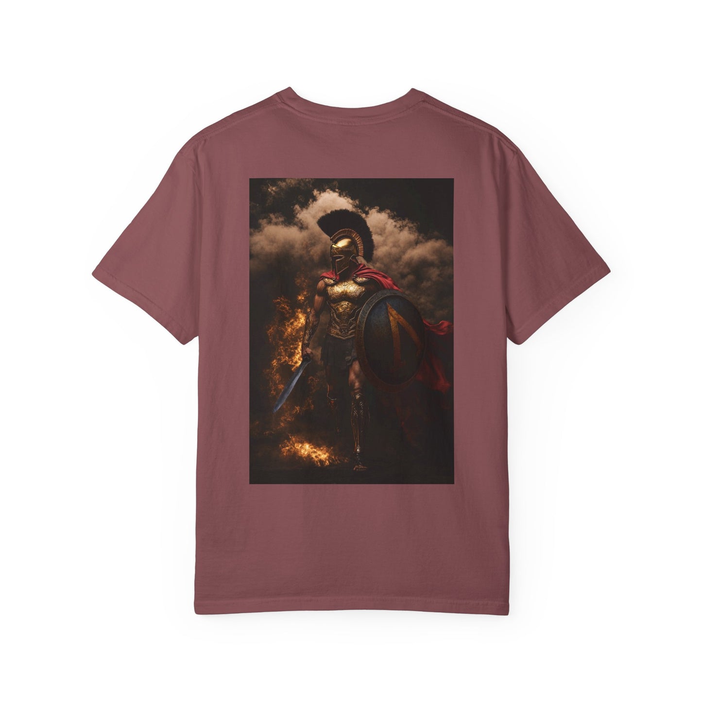 Spartan Warrior Graphic T-Shirt