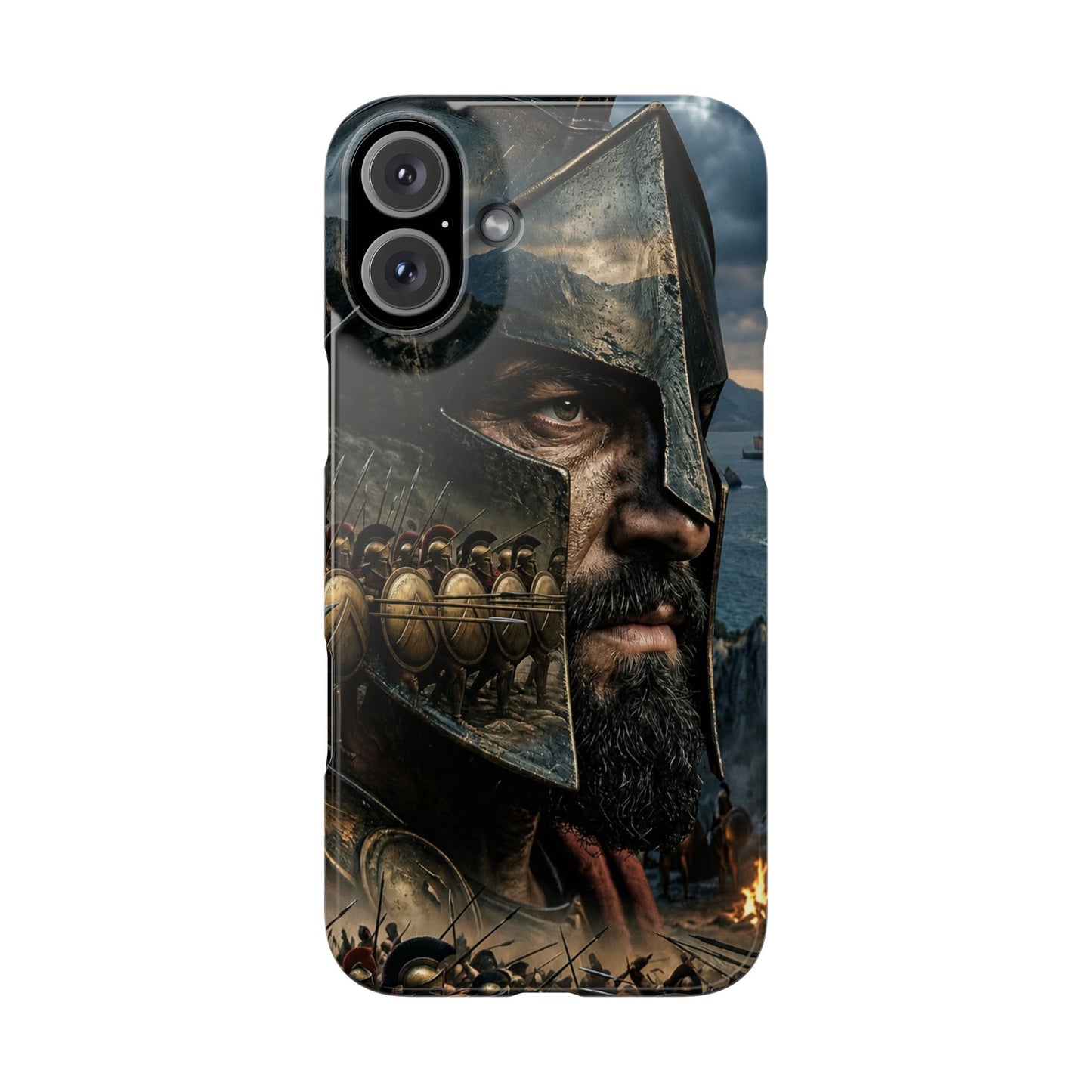 WARRIOR'S GAZE PHONE CASE
