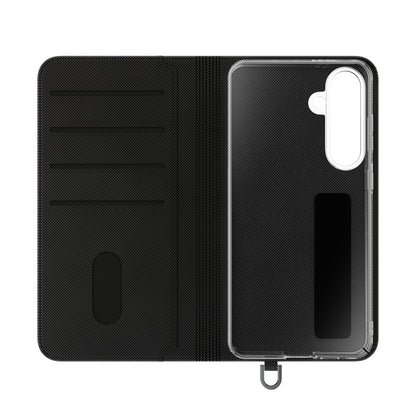 Wolf at Moonlit Ruins Flip Case — Mystical Nightscape Phone Wallet