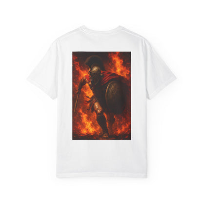 Charging Spartan Fire T-shirt