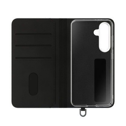 Wolf at Moonlit Ruins Flip Case — Mystical Nightscape Phone Wallet