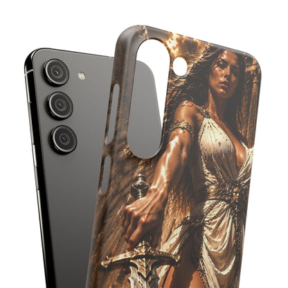 Warrior Goddess Phone Case — Fantasy Art Snap Case