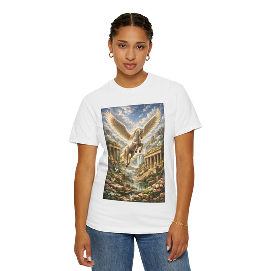 Pegasus Mythology T‑Shirt — Leonidas of Sparta Graphic Tee