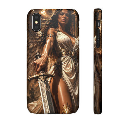 Warrior Goddess Phone Case — Fantasy Art Snap Case