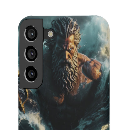 poseidon God Phone Case – Mythic Triton Ocean iPhone Snap Case