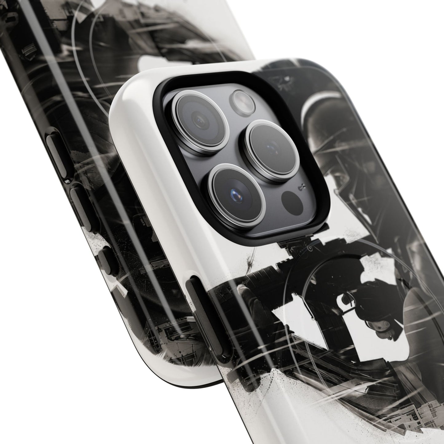 Tough Magnetic Case — Tactical Soldier Silhouette iPhone Cover