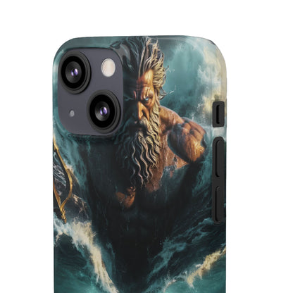 poseidon God Phone Case – Mythic Triton Ocean iPhone Snap Case