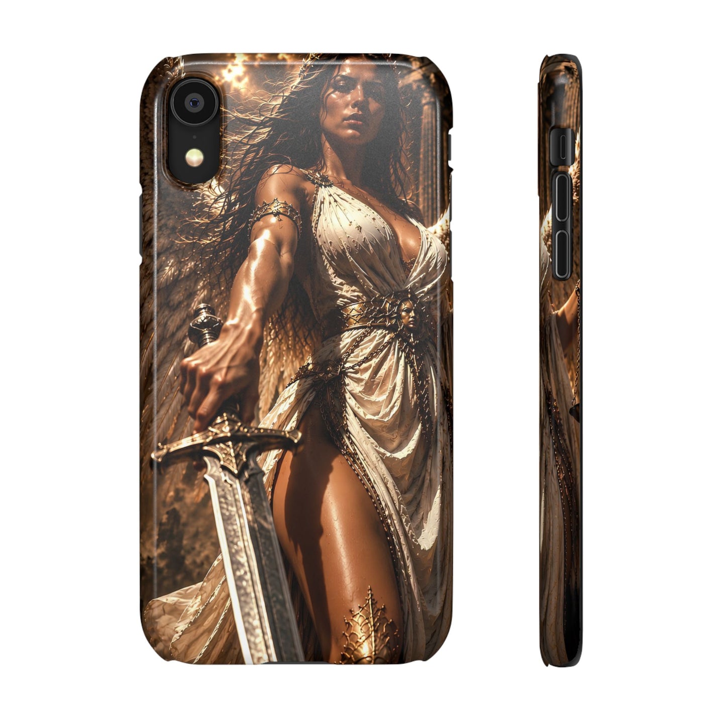Warrior Goddess Phone Case — Fantasy Art Snap Case