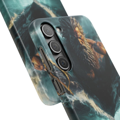 poseidon God Phone Case – Mythic Triton Ocean iPhone Snap Case