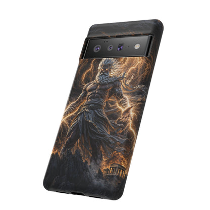 Mythic Thunder God Phone Case — Lightning Warrior Tough Protective Cover