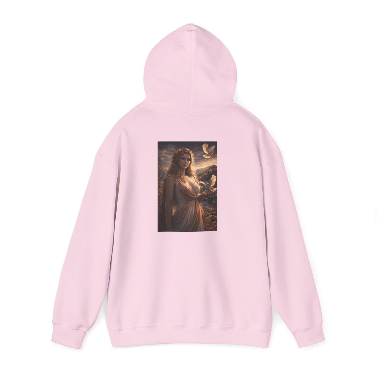 Aphrodite Goddess of Love Hoodie — Mythology-Inspired Women's/Unisex Sweatshirt