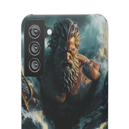 poseidon God Phone Case – Mythic Triton Ocean iPhone Snap Case