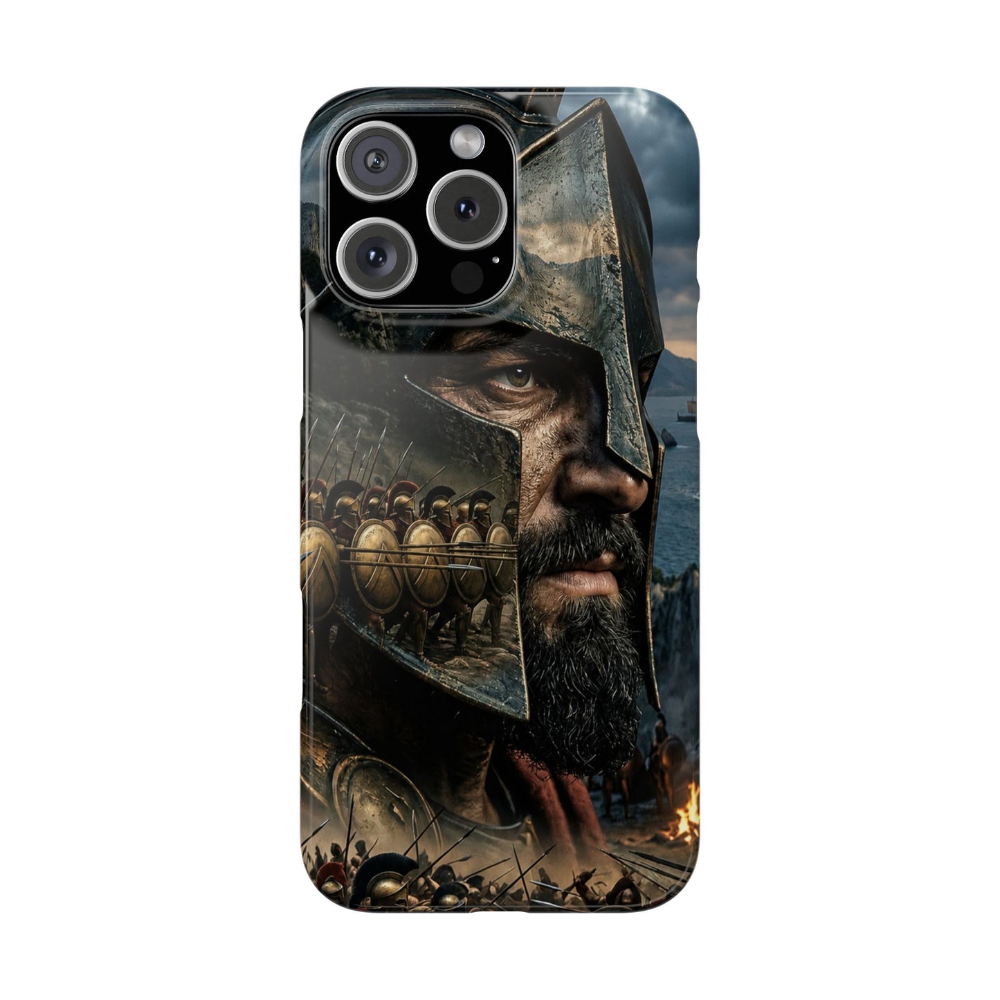 WARRIOR'S GAZE PHONE CASE