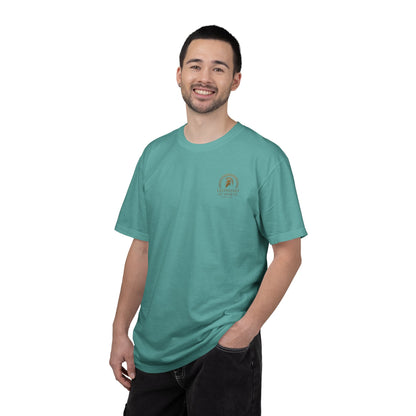 Spartan Stance T-shirt — Fire & Night Sky Graphic Tee