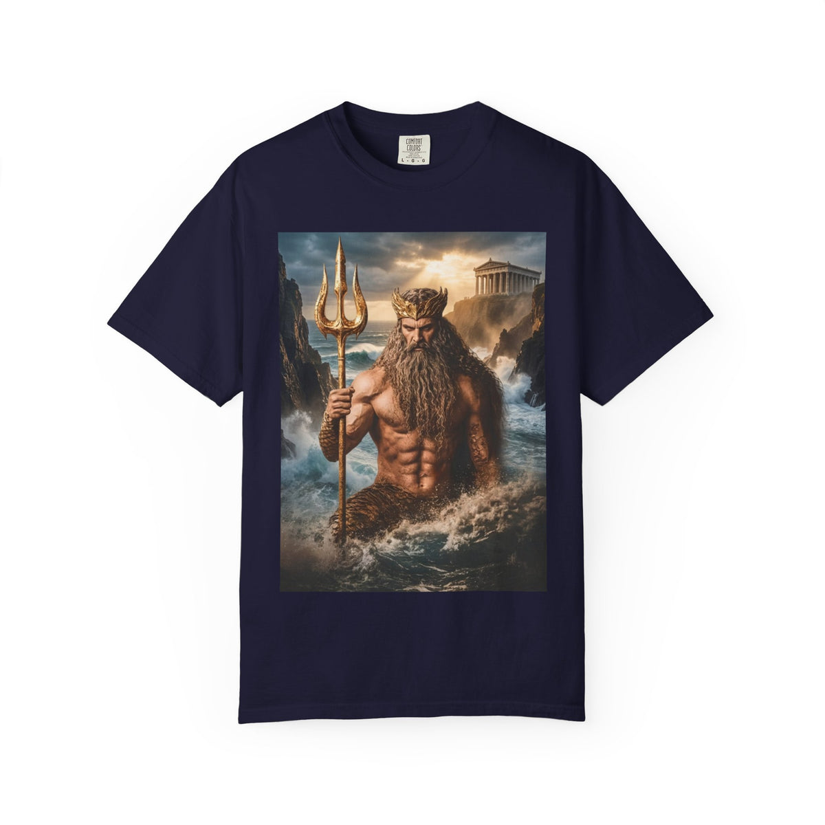 Poseidon ruler of the seas t-shirt