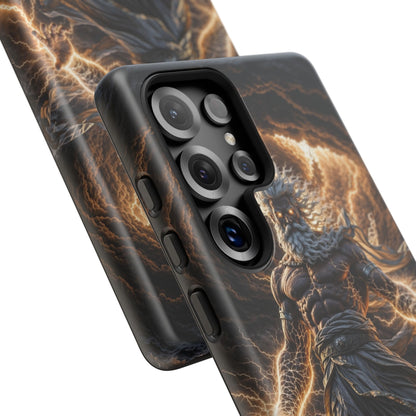 Mythic Thunder God Phone Case — Lightning Warrior Tough Protective Cover