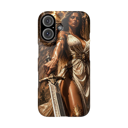 Warrior Goddess Phone Case — Fantasy Art Snap Case