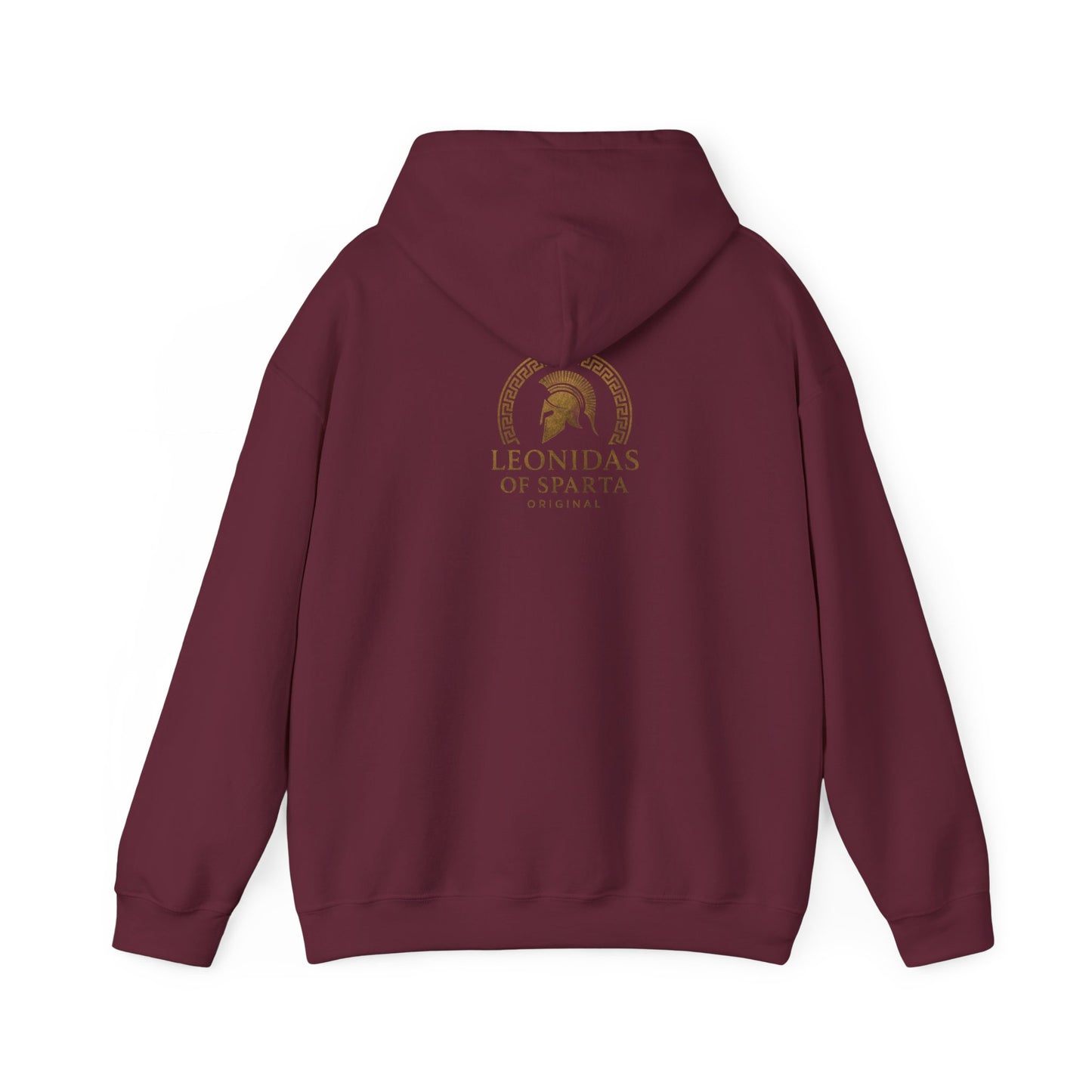Spartan Warrior Hoodie – Leonidas of Sparta Battle Graphic Sweatshirt