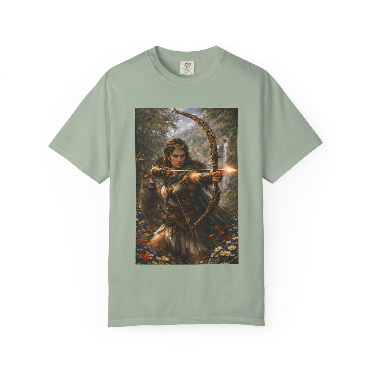 Artemis Goddess of the Hunt Graphic Tee