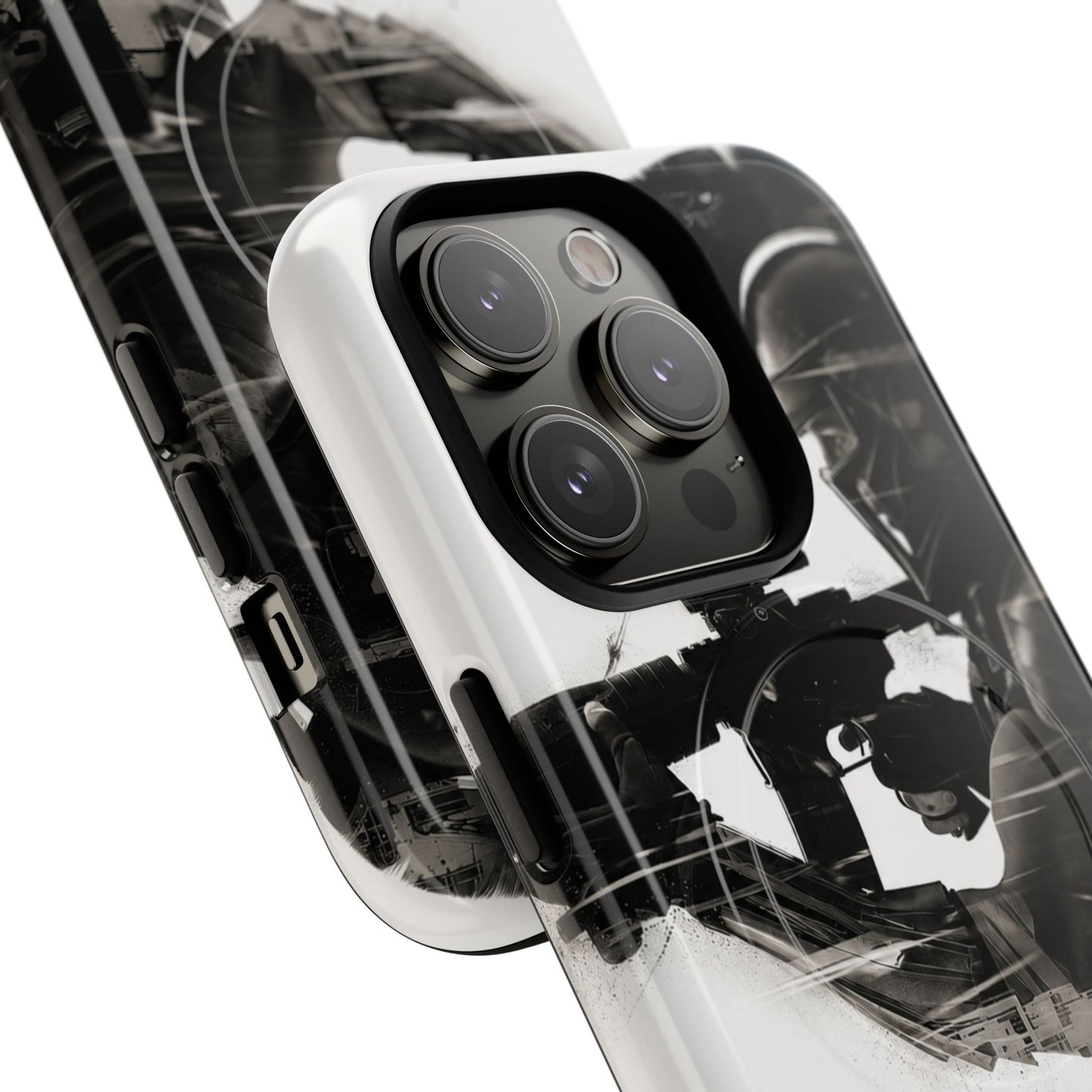Tough Magnetic Case — Tactical Soldier Silhouette iPhone Cover