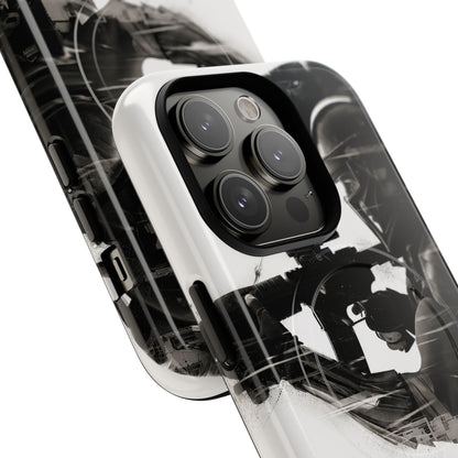 Tough Magnetic Case — Tactical Soldier Silhouette iPhone Cover