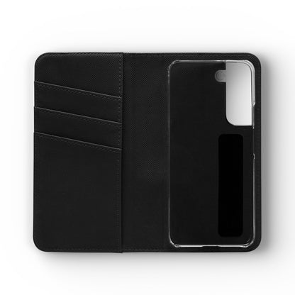 Roman Goddess Horse Portrait Flip Case — Vintage Mythic Phone Wallet