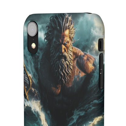 poseidon God Phone Case – Mythic Triton Ocean iPhone Snap Case