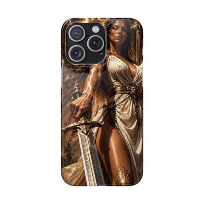 Warrior Goddess Phone Case — Fantasy Art Snap Case