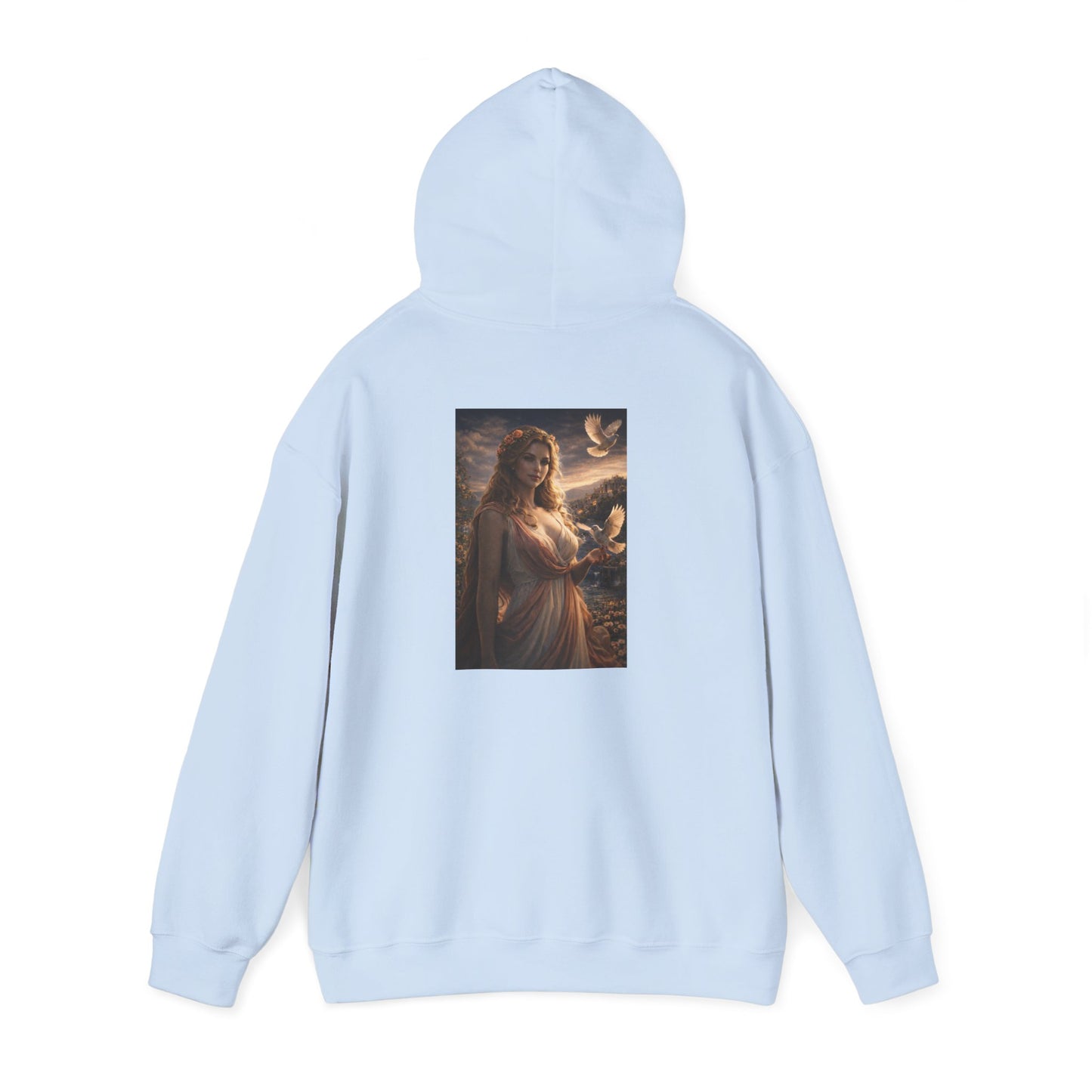 Aphrodite Goddess of Love Hoodie — Mythology-Inspired Women's/Unisex Sweatshirt