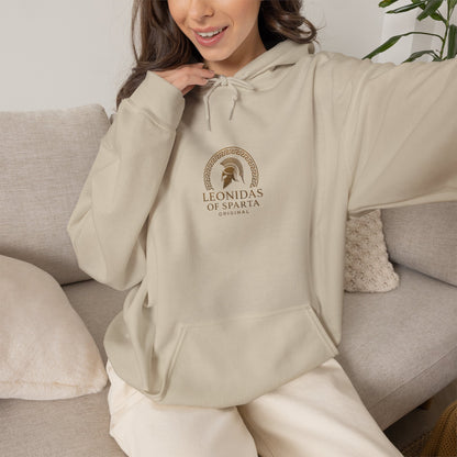 Grecian Muse Hoodie — Romantic Woman & Horse Print Pullover