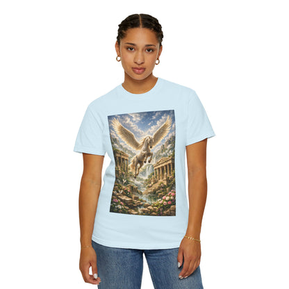 Pegasus Mythology T‑Shirt — Leonidas of Sparta Graphic Tee