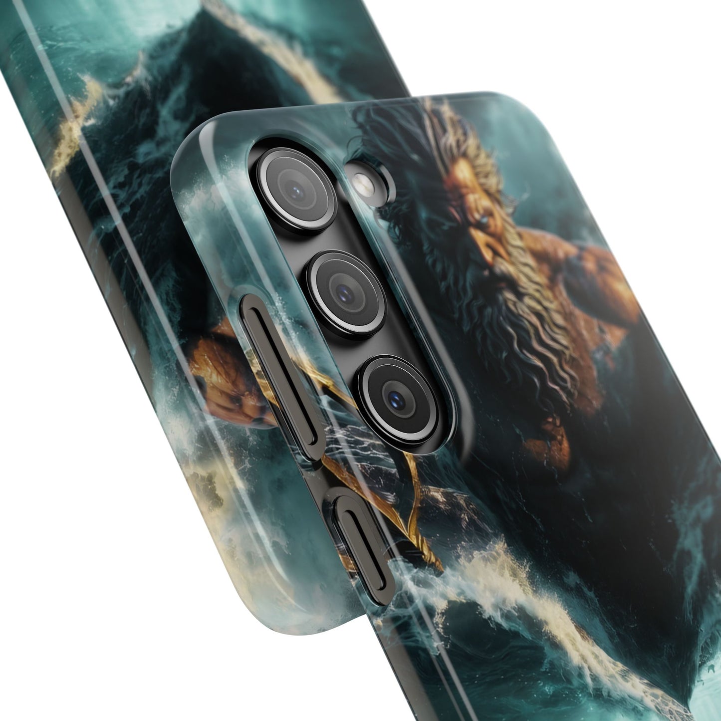 poseidon God Phone Case – Mythic Triton Ocean iPhone Snap Case