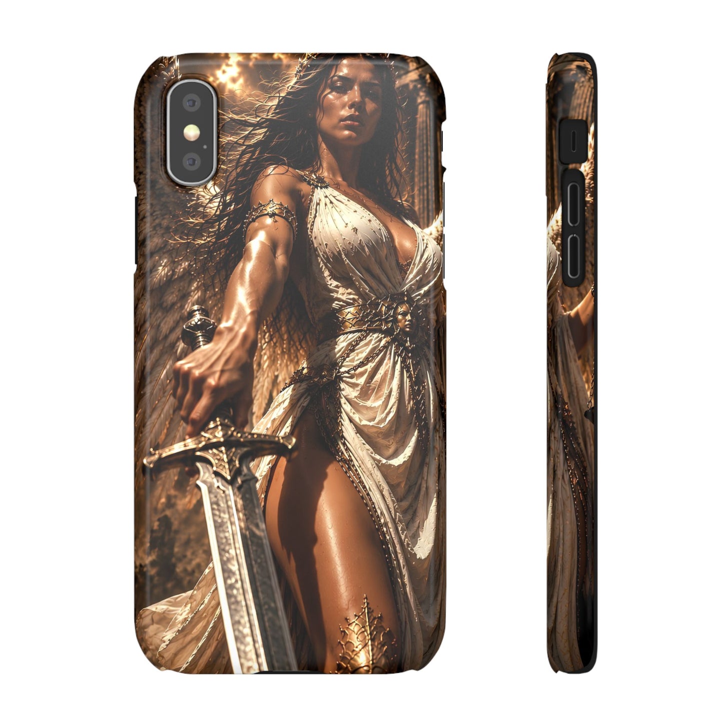 Warrior Goddess Phone Case — Fantasy Art Snap Case