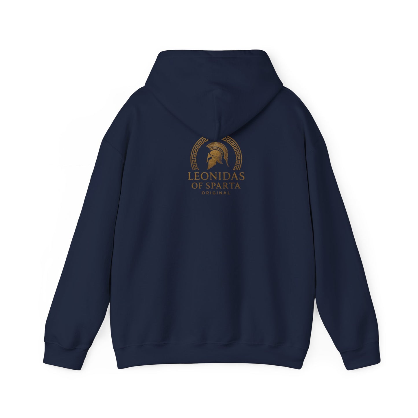 Spartan Warrior Hoodie – Leonidas of Sparta Battle Graphic Sweatshirt
