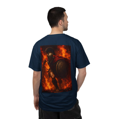 Charging Spartan Fire T-shirt