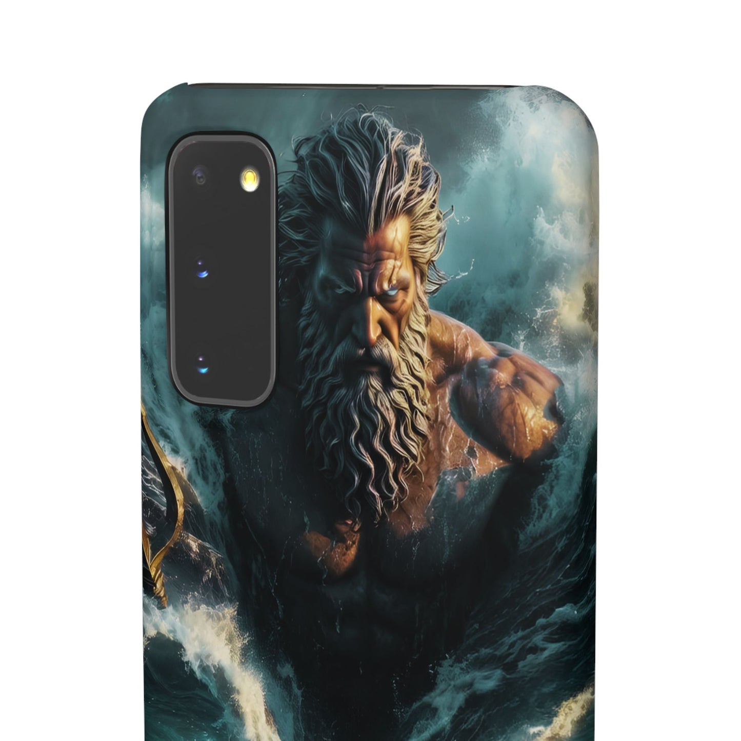 poseidon God Phone Case – Mythic Triton Ocean iPhone Snap Case