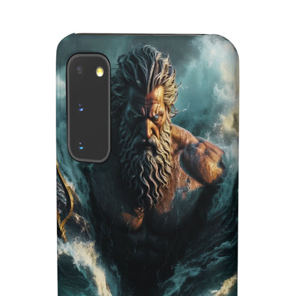 poseidon God Phone Case – Mythic Triton Ocean iPhone Snap Case