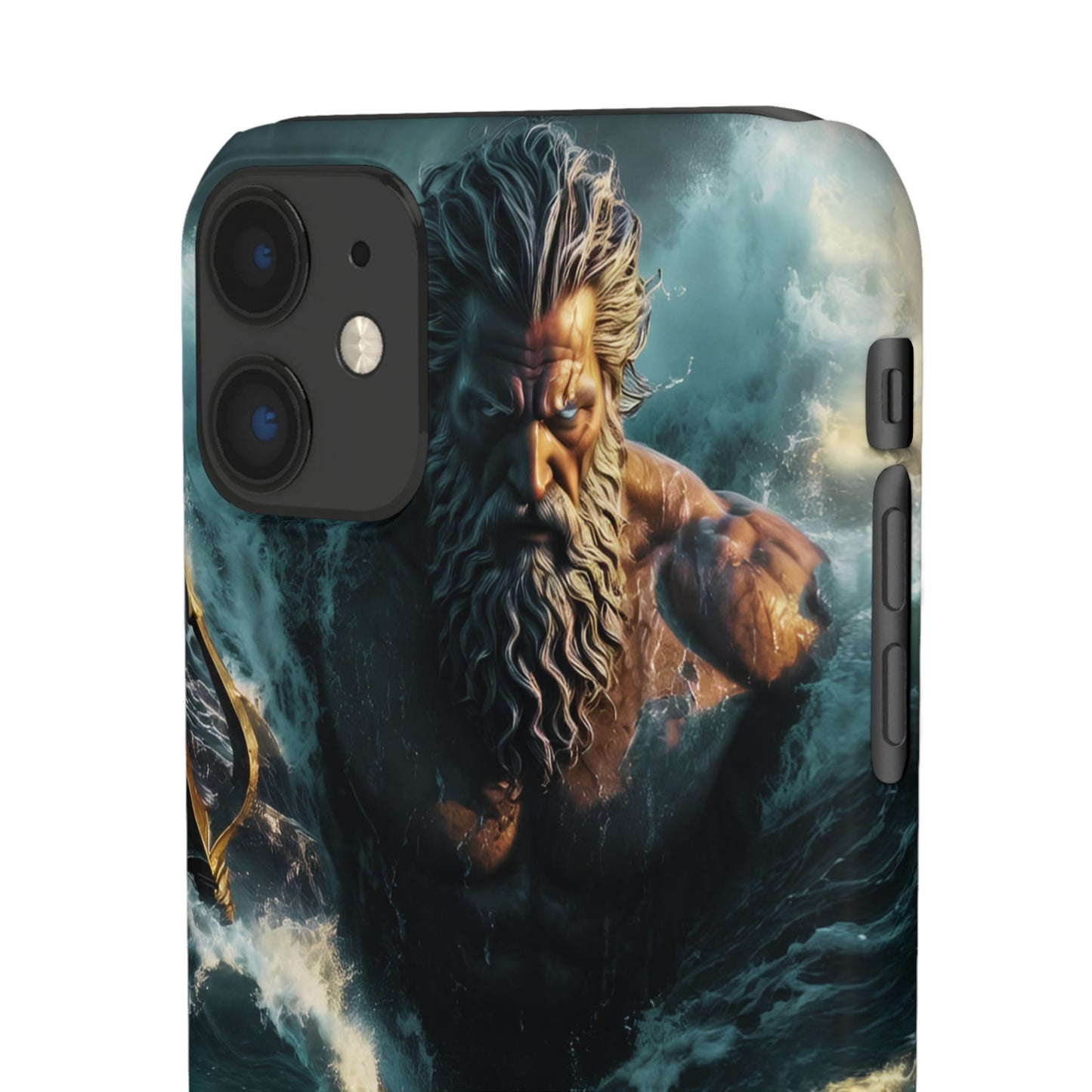 poseidon God Phone Case – Mythic Triton Ocean iPhone Snap Case