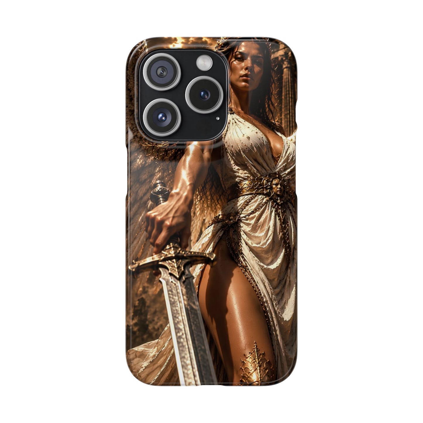 Warrior Goddess Phone Case — Fantasy Art Snap Case