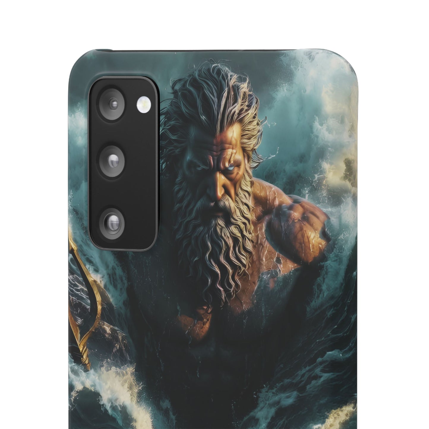 poseidon God Phone Case – Mythic Triton Ocean iPhone Snap Case