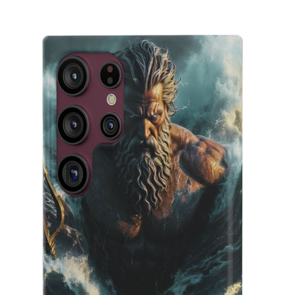 poseidon God Phone Case – Mythic Triton Ocean iPhone Snap Case