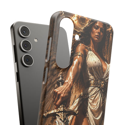 Warrior Goddess Phone Case — Fantasy Art Snap Case