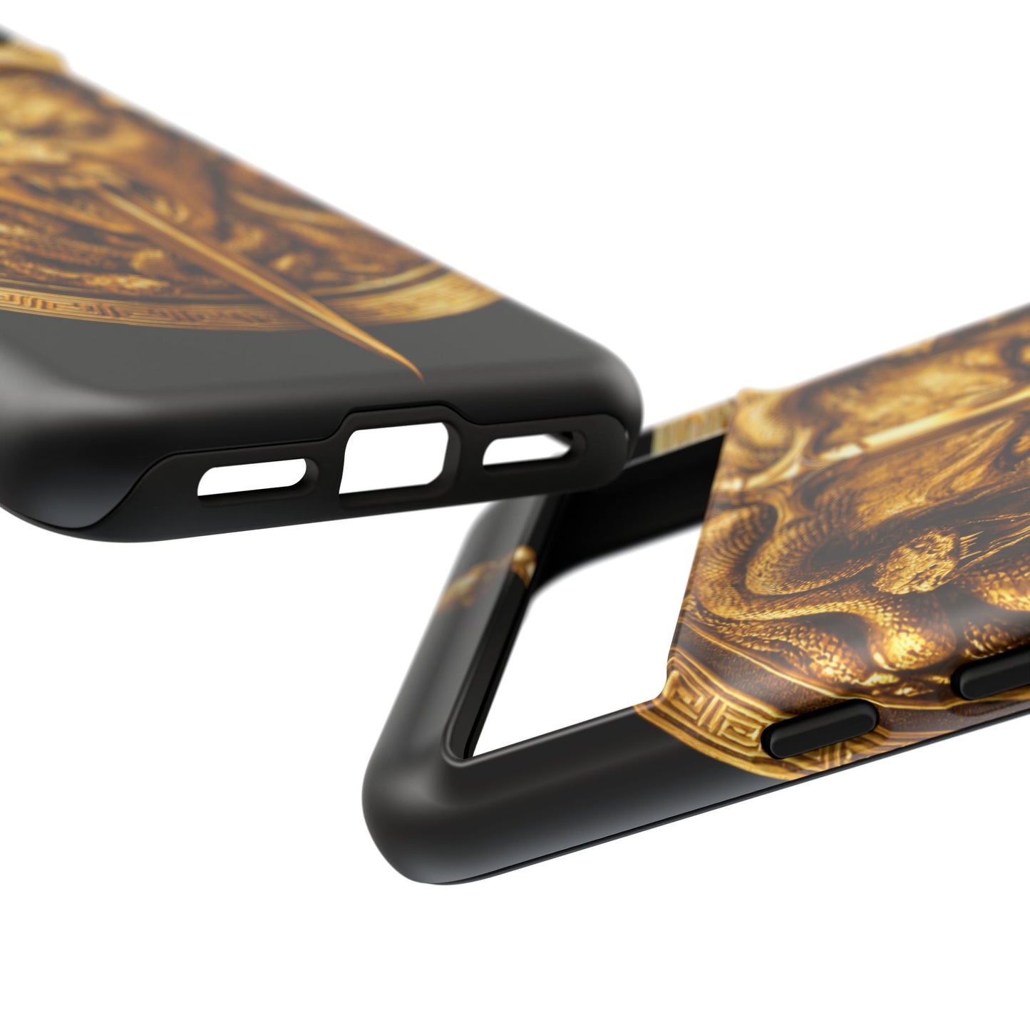 Phone Case — Gold Medusa Dagger Armor iPhone Cover